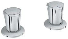 Grohe Costa L rob. Bidet 1/2 chromé per paar - avec randrinçage ex 18916001