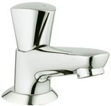 Grohe Costa S robinet eau froide - bec 80 mm - chrome - avec insert en céramique