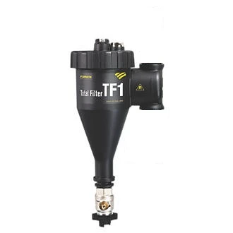 Fernox TF1 séparateur de boue avec aimant 28 x 28 mm - avec filtre fluid 500 ml