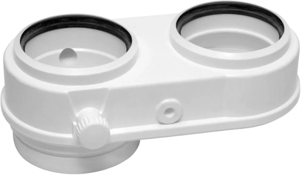 Daalderop adaptateur chaudière avec points de mesure 80/80