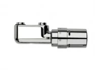 Vasco haaks ventielset 1/2 - chroom - met thermostaatknop
