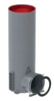 Zehnder ComfoTube 90 pièce de raccordement équerre 125 - 1 x 90 mm