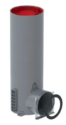 Zehnder ComfoTube 90 pièce de raccordement équerre 125 - 1 x 90 mm