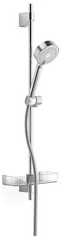 Hansa HansaBasicjet set de douche 720 mm - avec douchette Basicjet 95 mm - 3 jets - chromé - flexible de douche 1750 mm - porte-savon