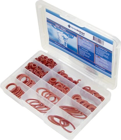 DBJ Assort G6V-FI assortimentsdoos fiber dichtingen (bevat 300 st)