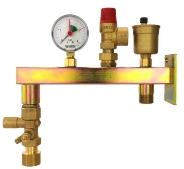 Watts GAG/KAV expansievatconsole met kapventiel 3/4 compleet