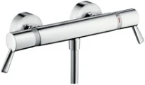 Hansgrohe Ecostat Comfort care rob. thermostat. douche chromé avec poignées longues et pratiques