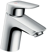 Hansgrohe Logis mitigeur lavabo - chromé - avec vidage automatique - chromé - comfortzone 70 - safety function