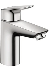 Hansgrohe Logis mitigeur lavabo - chromé - avec vidage automatique - chromé - comfortzone 100 - safety function