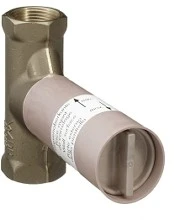 Hansgrohe robinet d'arrêt encastré 1/2 débit 40l/min, avec joint en céramique