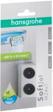 STRAALBREKER HANSGROHE ecosmart set van 2st