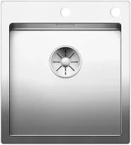 EVIER A ENCASTRER BLANCO CLARON 400-IF 460 - 510 o MM rvs vidage automatique