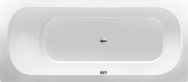 Bado Aruba bad acryl 1700 x 750 x 450 mm - wit - met poten