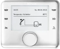 Bosch CS 200 régulation solaire CON