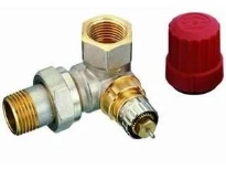 Danfoss RA-N vanne radiateur droite double équerre 1/2 x 1/2 pour thermostatique - valeur Kv réglabe