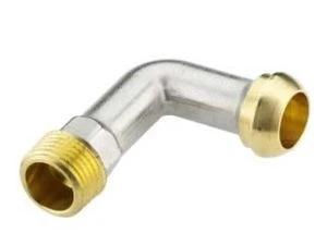 Danfoss WSS radiatorkraanbocht 1/2