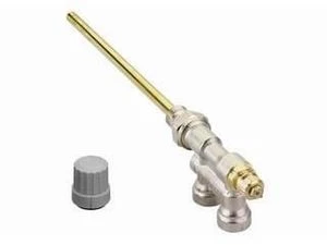 Danfoss RA15/6T robinet d'arrêt 1/2 raccordement latéral pour système monotube -raccordement tuyaux externe