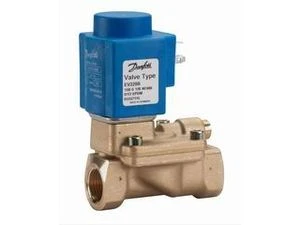 Danfoss EVSI 15 électrovanne FF 1/2 x 1/2 - pour eau et vapeur -30/+100°C - pression 0,3-10bar - sans bobine