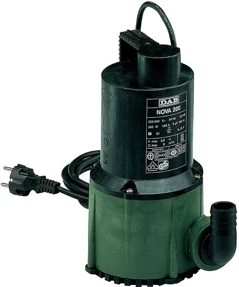 POMPE VIDE CAVE DAB NOVA 200 MNA 220 WATT 220-240/50 10H05 40th
