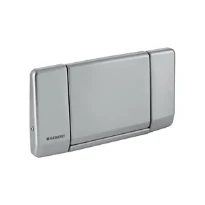 PLAQUE DE COMMANDE GEBERIT inox avec manette de commande rincage/arret