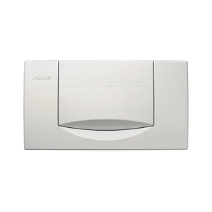 Geberit Highline plaque de commande - blanc avec bouton à interruption