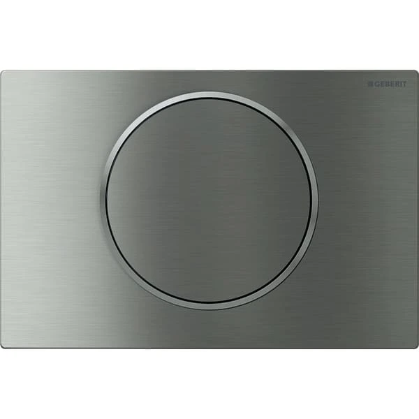 Geberit Sigma 10 bedieningsplaat - geborsteld rvs rvs