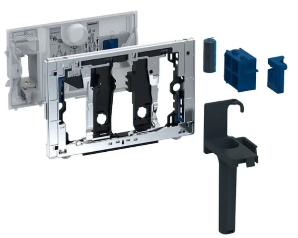 Geberit Sigma support blocs wc - anthracite - pour sigma réservoir encastré 12 cm
