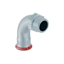 Geberit Mapress C-acier zingué coude de transition 90° MF 22 x 3/4 M
