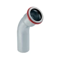 Geberit Mapress C-acier zingué coude coulissant 45° MF 28 x 28 mm