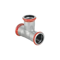 Geberit Mapress C-acier zingué té FFF 22 x 22 x 22 mm