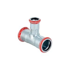 Geberit Mapress C-acier zingué té réduit FFF 28 x 18 x 28 mm