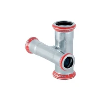 Geberit Mapress acier carbone TE Crois 90° 15 x 15 x 15 x 15 mm