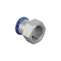 Geberit Mapress inox raccord de transition FF 18 x 1/2 F