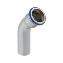 Geberit Mapress inox gaz coude coulissant 45° MF 15 x 15 mm
