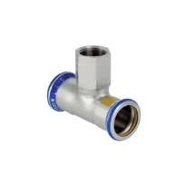 Geberit Mapress Inox Gaz TE reduit FFF 15 mm x 1/2 " x 15 mm