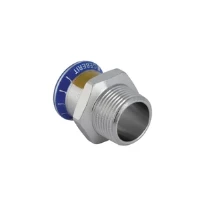 Geberit Mapress Inox Gaz raccord FM 42 mm x 6/4 " buitendraad