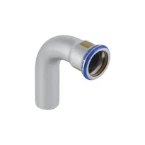 Geberit Mapress Inox Gaz courbe 90° MF 88,9 x 88,9 mm