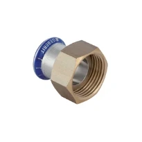 Geberit Mapress inox raccord 2-pièces avec écrou libre FF 22 x 4/4 F