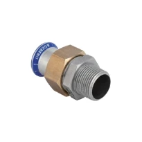 Geberit Mapress Inox raccord 3-pièces FM 42 mm x 6/4 "