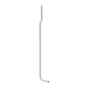TUYAU DE RINCAGE GEBERIT 156 - 24 ! cm 32 mm blanc à poser pour réservoir haut