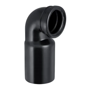 Geberit PE toilet coude de raccordement avec joint 90° 90 x 90 mm (pour toilette suspendue)