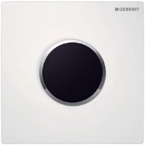Geberit Sigma 10 commande urinoir électronique - blanc chromé - sur secteur 230V