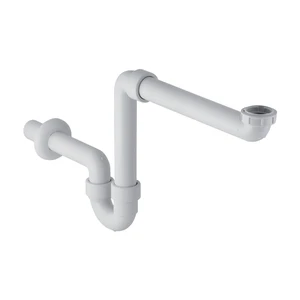 Geberit PP siphon tubulaire simple gain de place 5/4 x 40 mm - blanc
