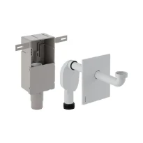 Geberit PP siphon encastré pour lavabo - 5/4 x 32 mm - chromé - convient pour lavabo PMR