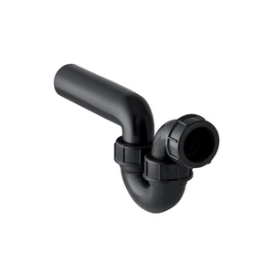 SIPHON GEBERIT PE 50 MM X 56 MM noir pe a/entree et sortie verticale