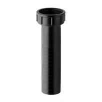 TUYAU DE LIAISON GEBERIT 50 MM noir pe a/ raccord mobile-filetage rond et joint 60x1/8