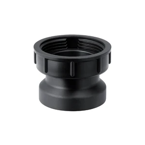 RACCORD UNION GEBERIT 5/4 X 50 MM noir pe avec ecrou et joint