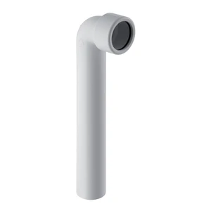 Geberit 40 MM coude de raccordement blanc 90gr 70 - mm polypropylène avec écrou - pour siphon