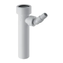 Geberit pièce de connexion 40 MM blanc polypropylène pour machine à laver