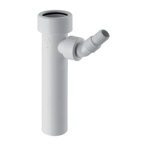 Geberit pièce de connexion 40 MM blanc polypropylène pour machine à laver